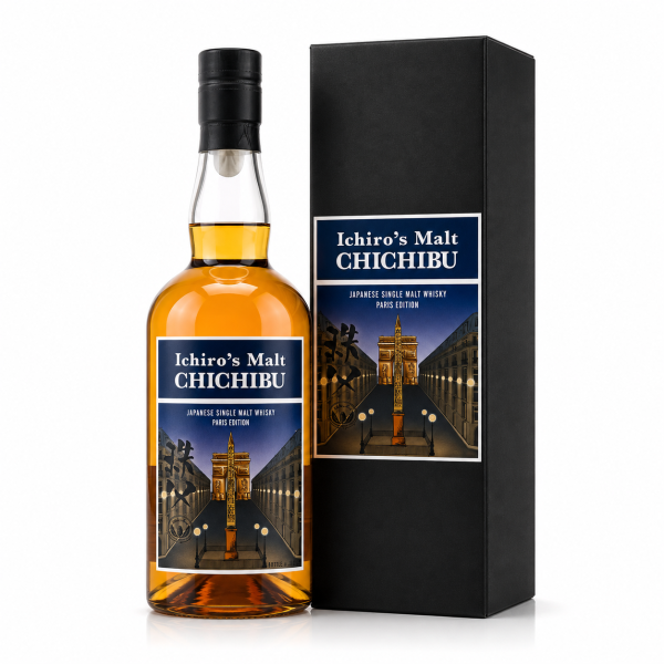 Chichibu Paris Edition 2020 – Japanese single malt whisky giới hạn, kết hợp 8 thùng ủ khác nhau và lấy cảm hứng từ mối liên hệ giữa Nhật Bản và Pháp.