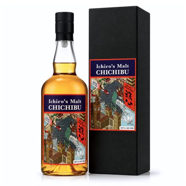 Chichibu London Edition 2021 – Japanese single malt whisky phiên bản giới hạn của Chichibu Distillery, nổi bật với thiết kế nhãn nghệ thuật dành riêng cho London Edition.