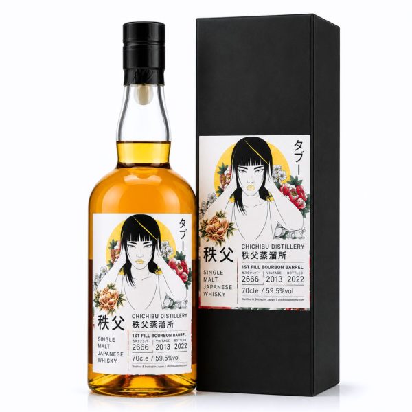 Chichibu Taboo Series 2013 Hear No Evil – Japanese single malt whisky giới hạn, trưởng thành trong 1st Fill Bourbon Barrel và thuộc bộ sưu tập Taboo Series hiếm của Chichibu.